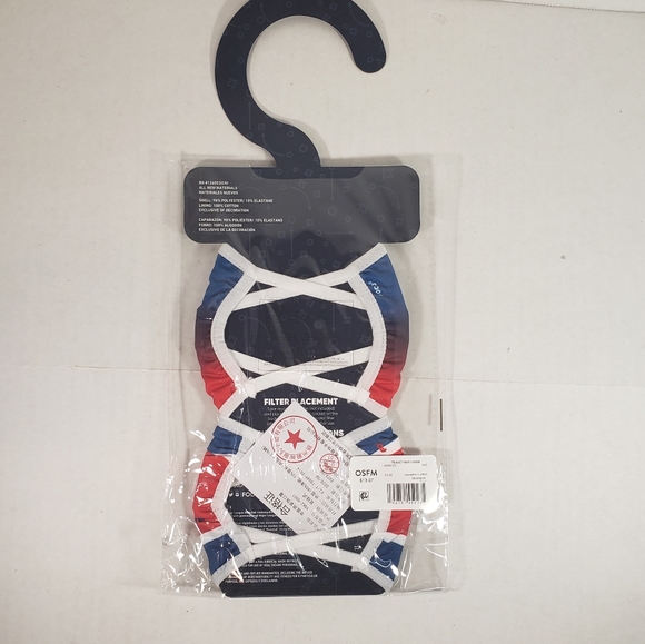 NWT Texas Rangers 2 Pack Face Masks - Picture 3 of 3